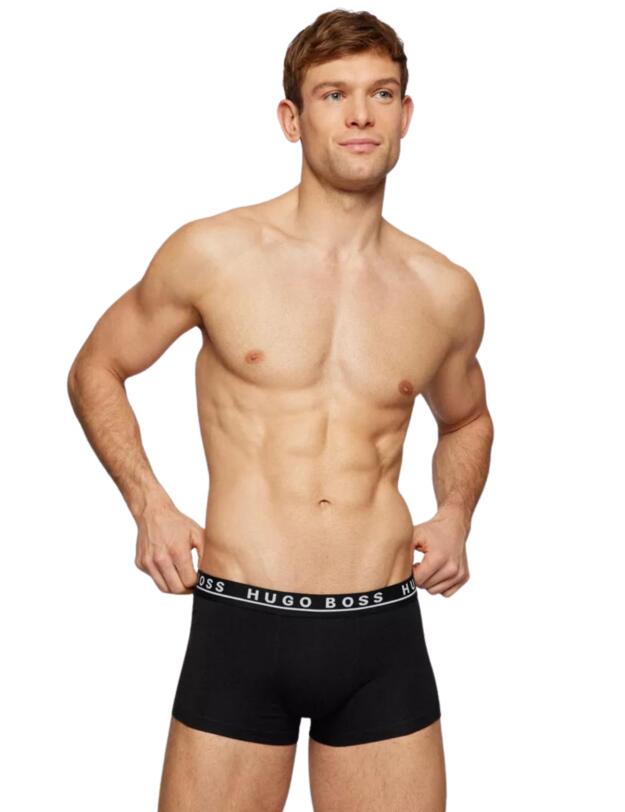 Hugo Boss Boxers 3 Pack Black/Grey/White