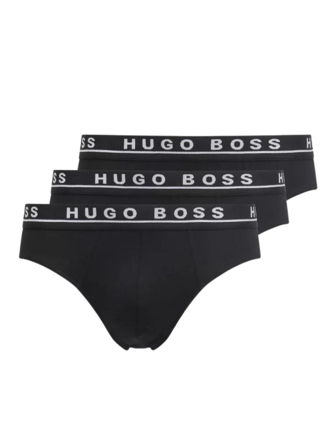 Hugo Boss Brief 3 Pack Black 