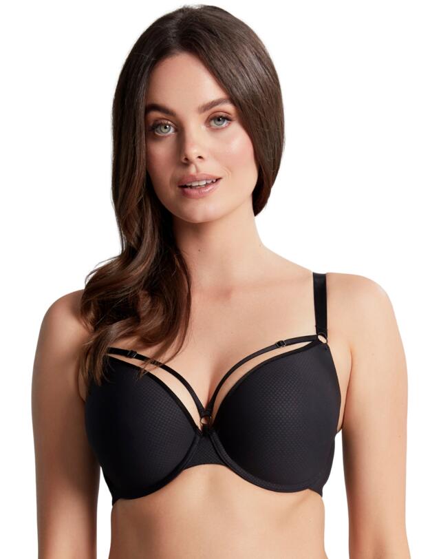 Panache Porcelain Elan Luxe Plunge Bra Noir