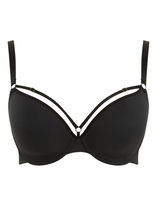 Panache Porcelain Elan Luxe Plunge Bra Noir