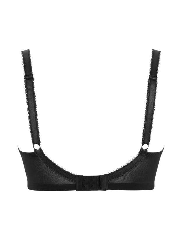 Panache Clara Full Cup Bra Noir Ruby
