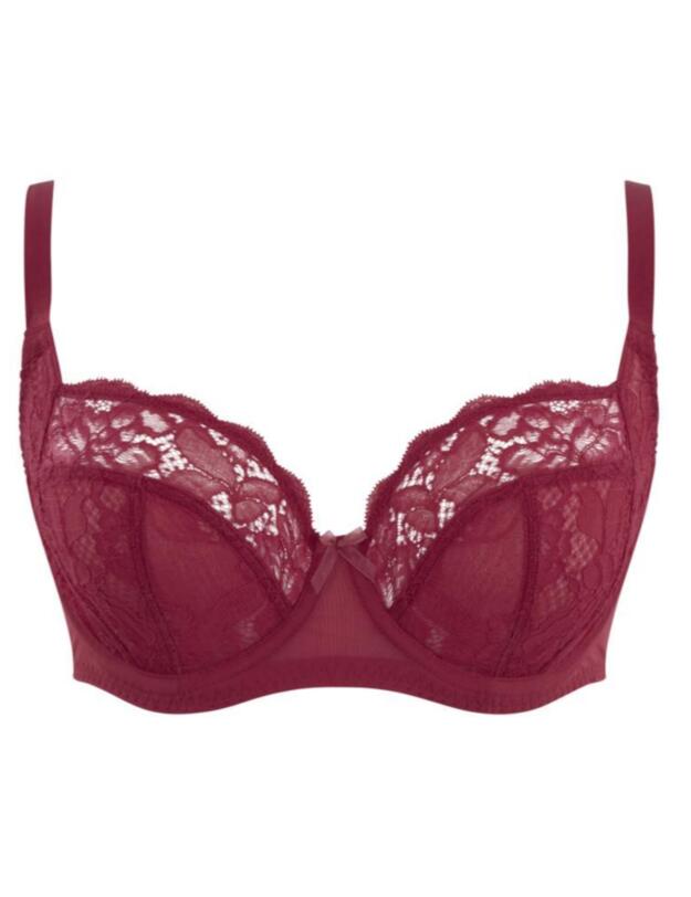 Panache Imogen Balcony Bra Electric Magenta