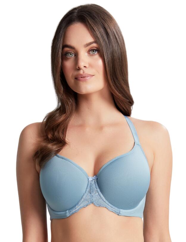 Panache Rocha Moulded Spacer T-shirt Bra Stone Blue