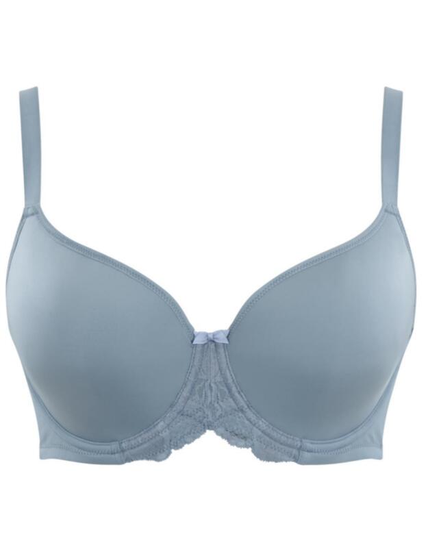 Panache Rocha Moulded Spacer T-shirt Bra Stone Blue