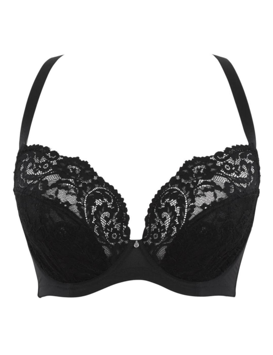 10616 Cleo by Panache Addison Plunge Bra | 10616 Noir | Belle-Lingerie ...