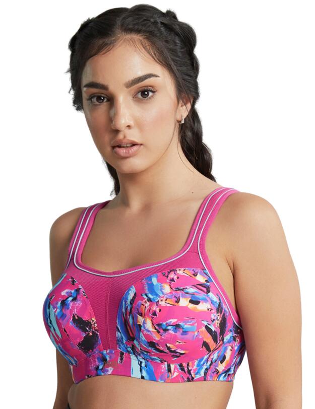 Panache Underwired Sports Bra Abstract Orchid