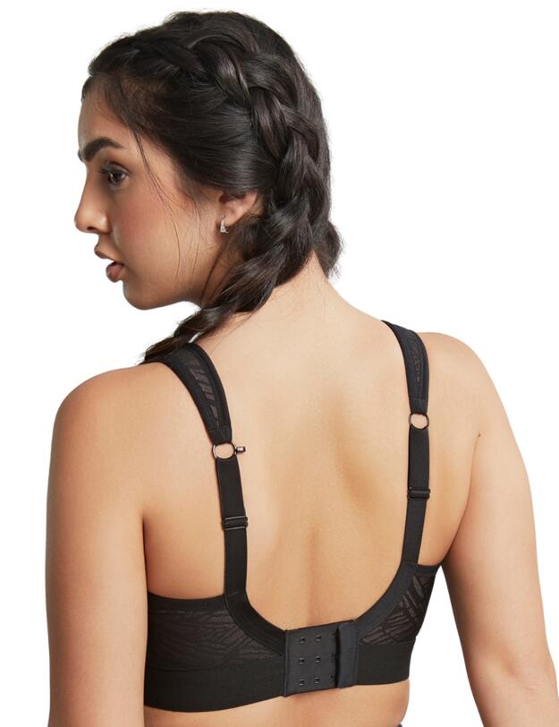 Panache Wireless Sports Bra Black / Latte
