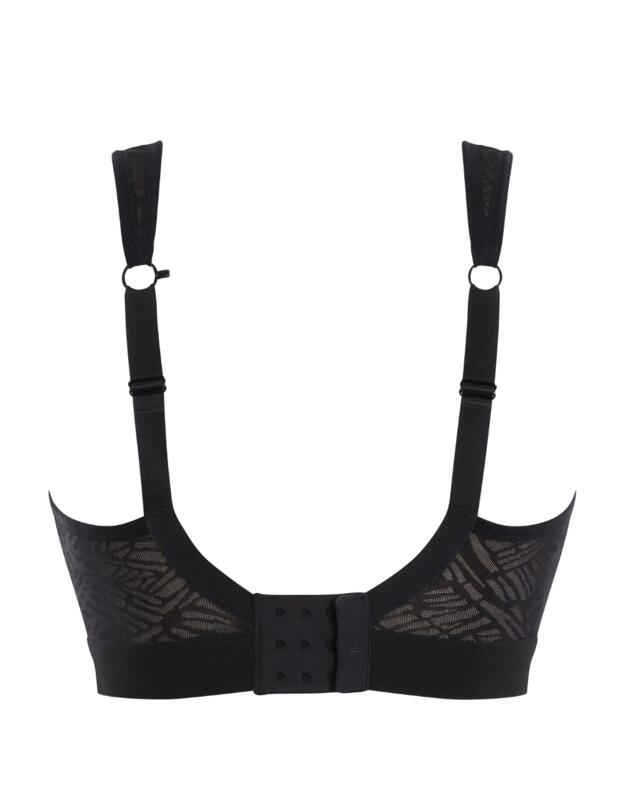 Panache Wireless Sports Bra Black / Latte