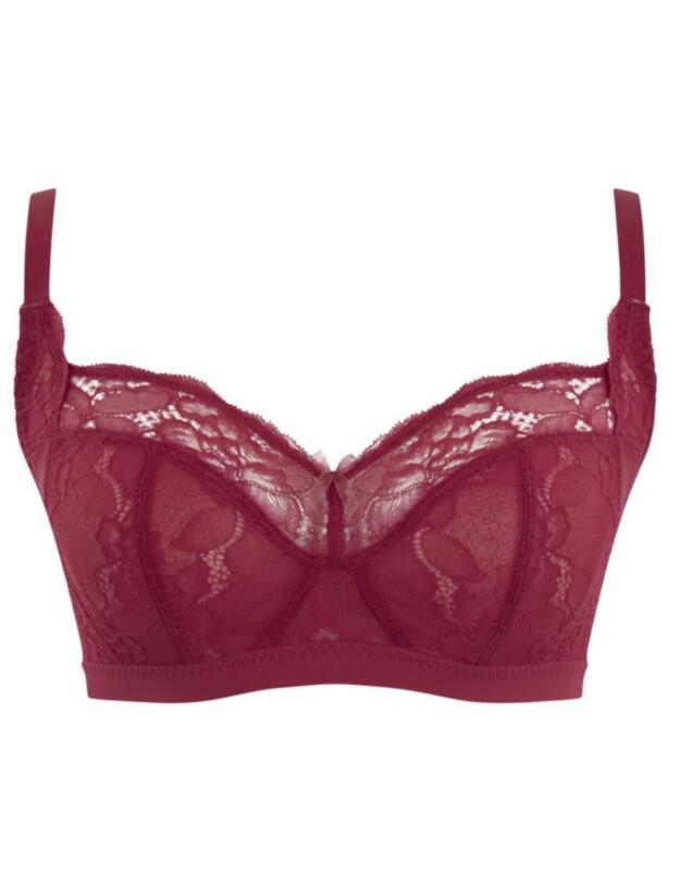 Panache Imogen Non-wired balcony Bra Electric Magenta
