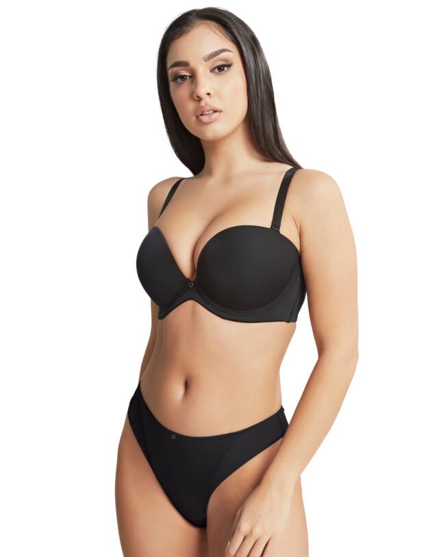 Cleo By Panache Faith Strapless Bra Noir