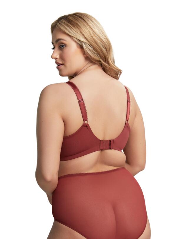 Sculptresse by Panache Chi Chi Balcony Bra Red Animal