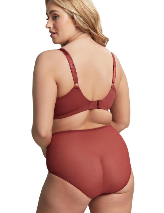 Sculptresse by Panache Chi Chi High Waist Brief  Red Animal