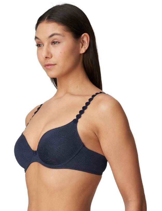 Marie Jo Tom Heart Shaped Padded Bra Majestic Blue 