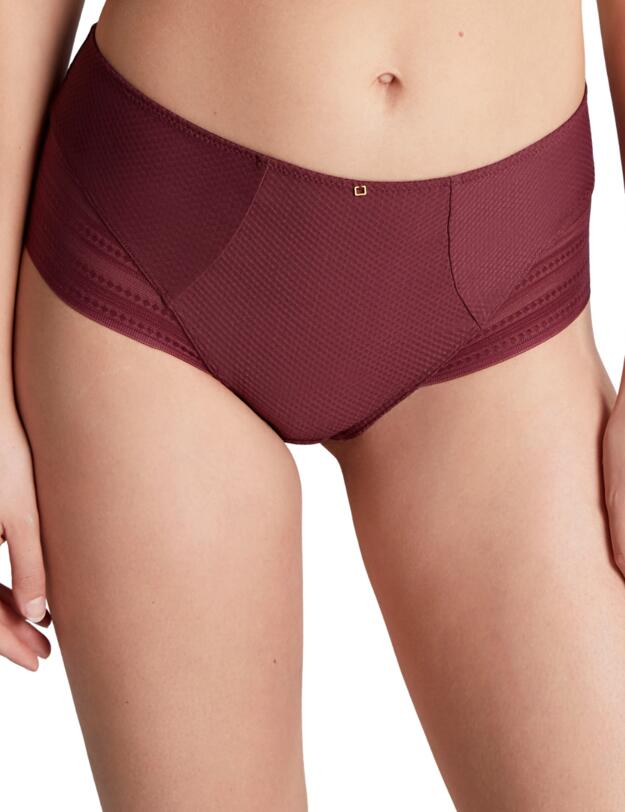Panache Serene Deep Brief Dark Cherry