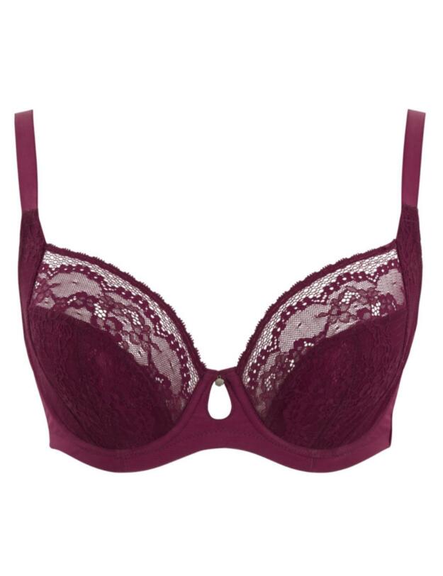 Cleo by Panache Alexis Balcony Bra Berry