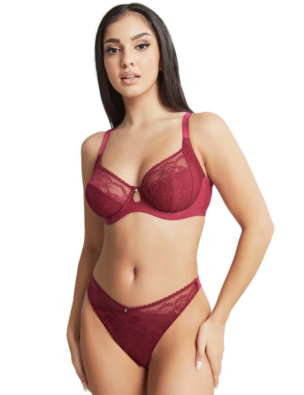 Cleo by Panache Alexis Balcony Bra Berry