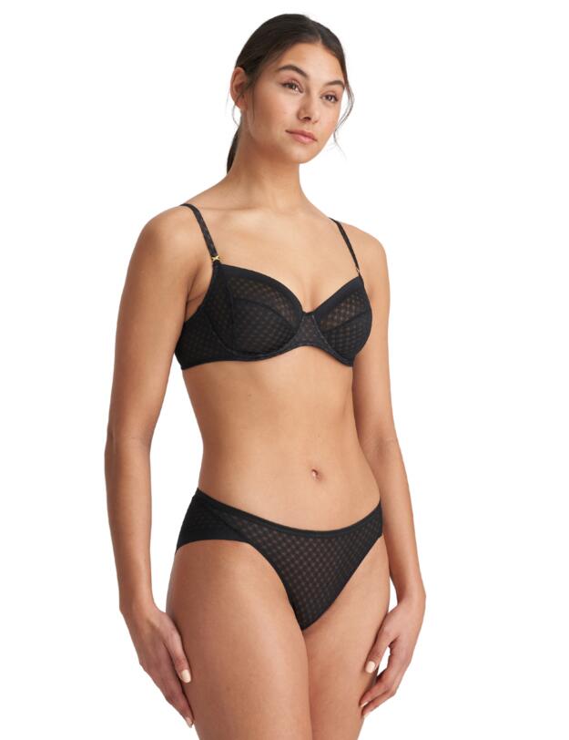 Marie Jo Channing Full Cup Underwired Bra Black 
