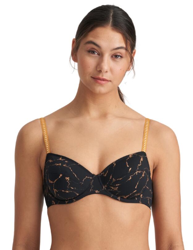 Marie Jo Colin Full Cup Underwired Bra Marble Black 