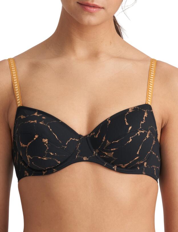 Marie Jo Colin Full Cup Underwired Bra Marble Black 