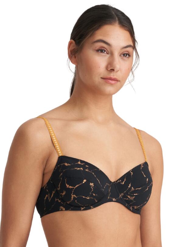 Marie Jo Colin Full Cup Underwired Bra Marble Black 