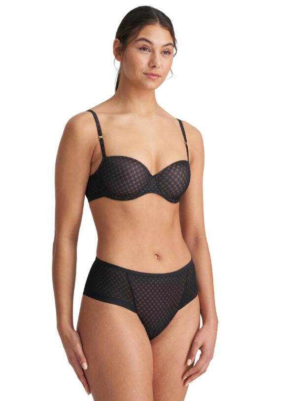 Marie Jo Channing Padded Balcony Bra Black 