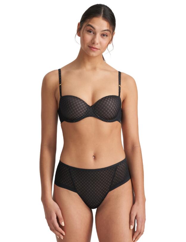 Marie Jo Channing Padded Balcony Bra Black 