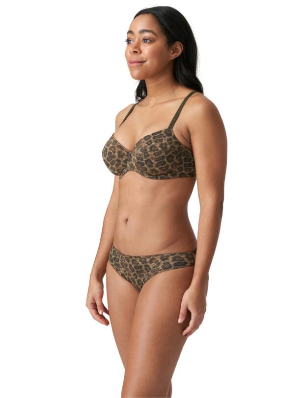 Marie Jo Hugh Full Cup Underwired Bra Olive Green 