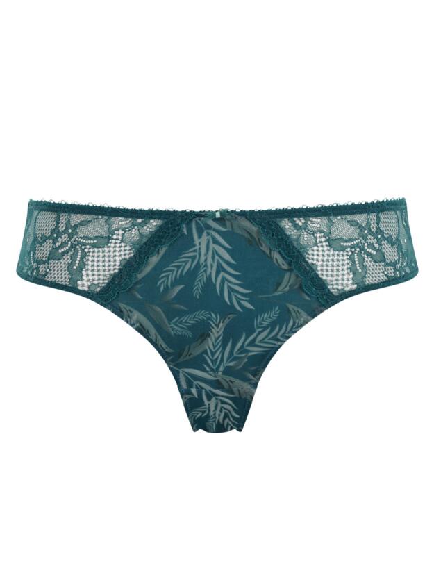Panache Jasmine Brief Botanical Teal