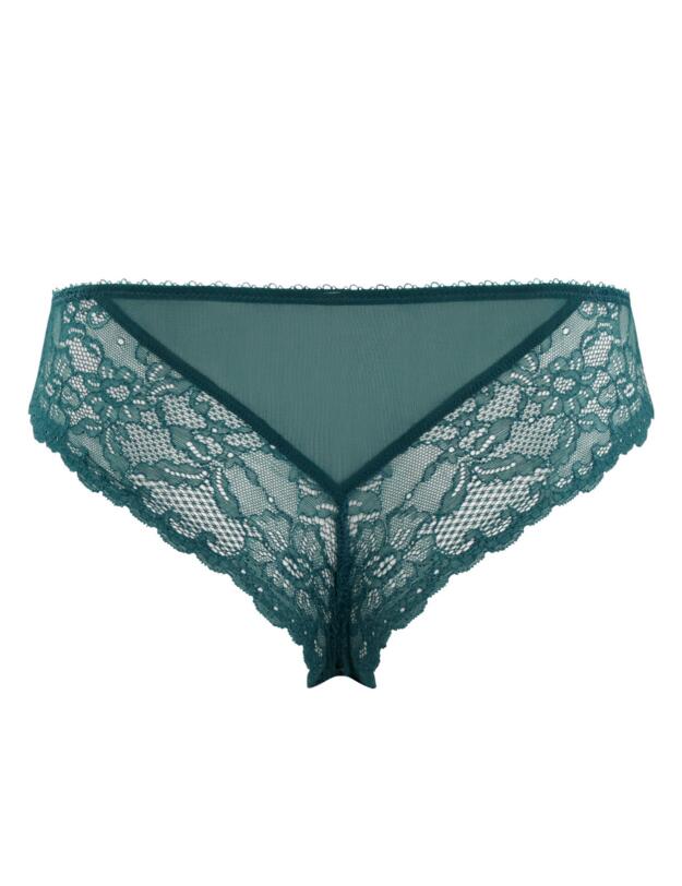 Panache Jasmine Brief Botanical Teal