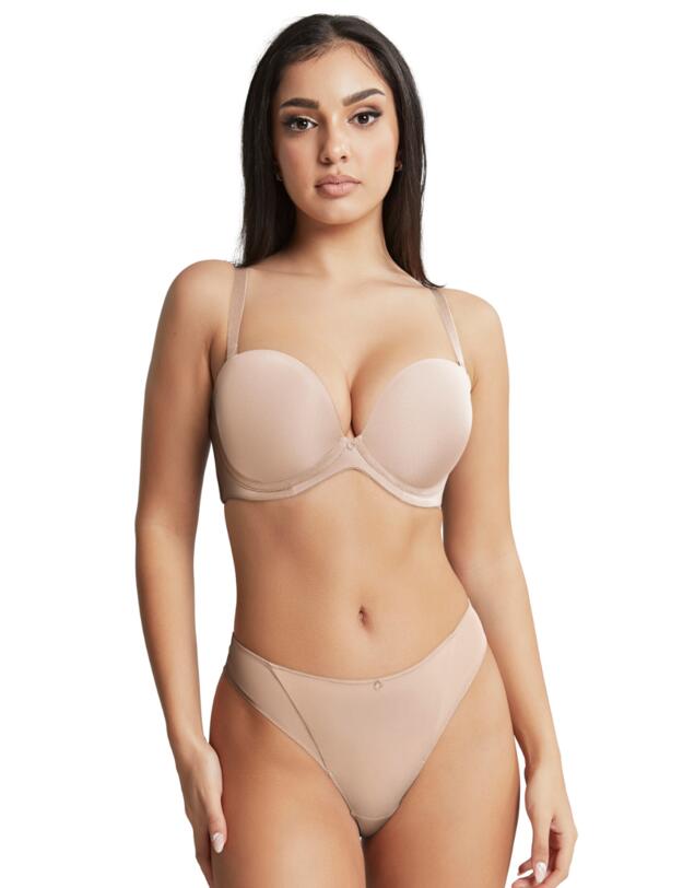 Cleo By Panache Faith Strapless Bra Latte