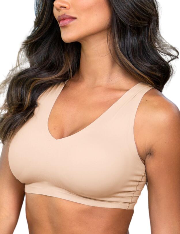 Pour Moi Off Duty Non-Wired Bralette Oyster 