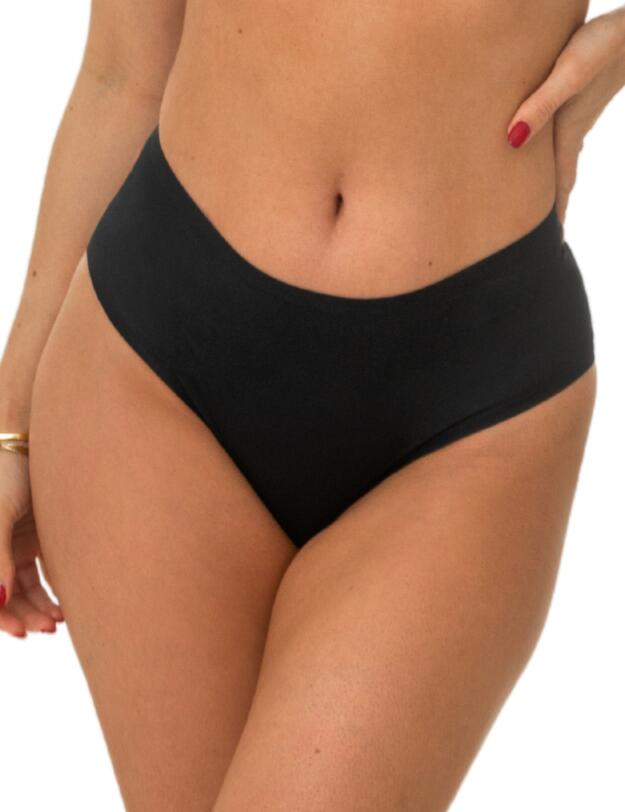 Pour Moi Off Duty Deep Brief Black