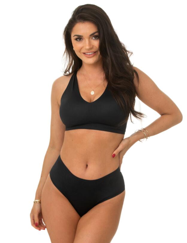 Pour Moi Off Duty Deep Brief Black