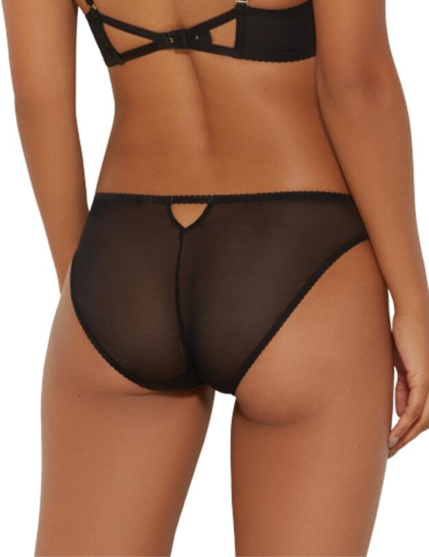 Gossard Sheer Seduction Brief Black