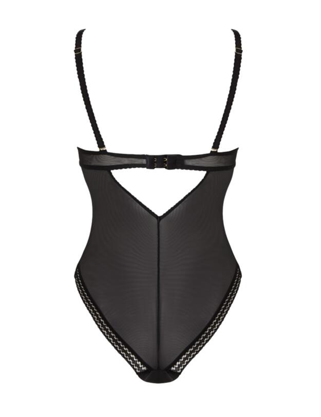 Gossard Sheer Seduction Bodysuit Black