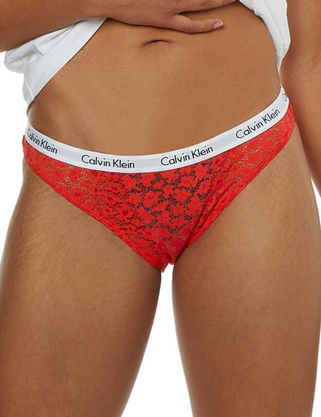 Calvin Klein Carousel Bikini Style Brief  Umber/Crescent Moon/Tuscan Terracotta