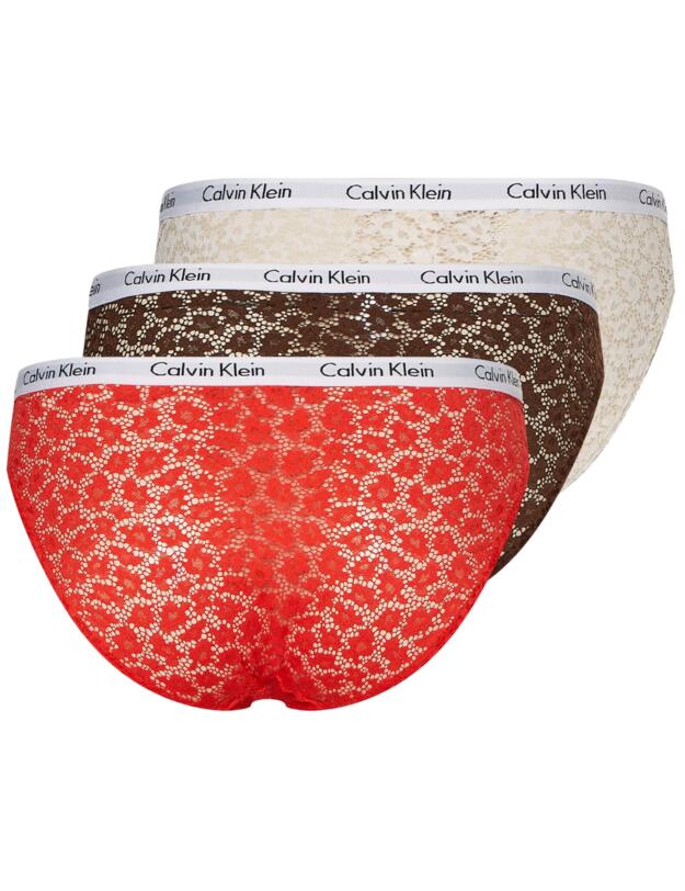 Calvin Klein Carousel Bikini Style Brief  Umber/Crescent Moon/Tuscan Terracotta