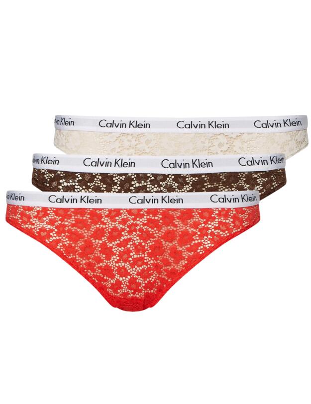 Calvin Klein Carousel Bikini Style Brief  Umber/Crescent Moon/Tuscan Terracotta