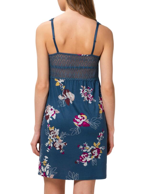 Triumph Aura Spotlight Night Dress Blue Combination 