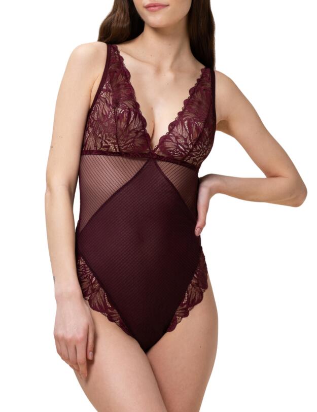 Triumph Lavish Spotlight Bodysuit Claret 