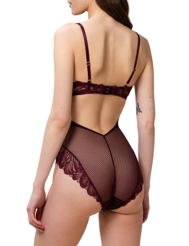 Triumph Lavish Spotlight Bodysuit Claret 