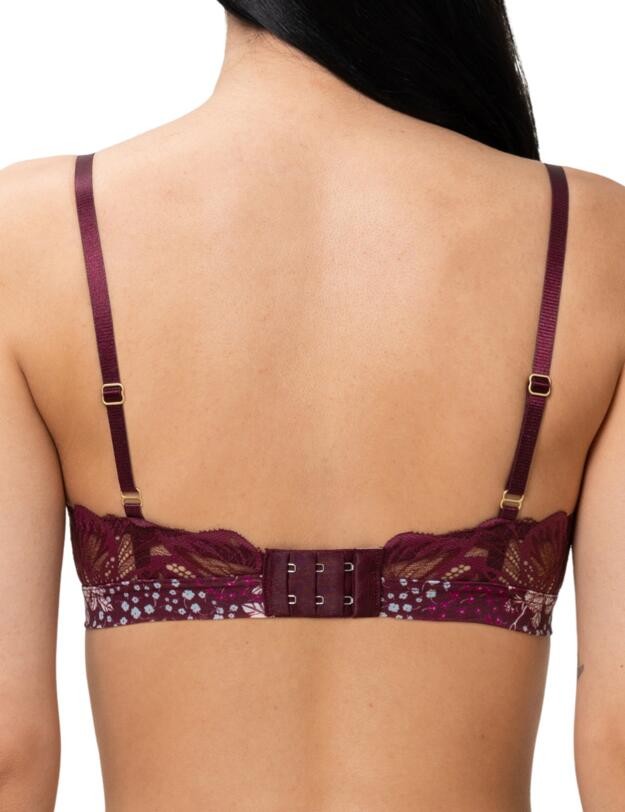 Triumph Lavish Spotlight Padded Bralette Claret 