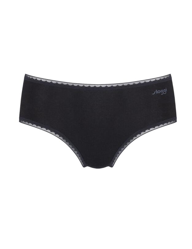 Sloggi Go Midi 2 Pack Black 