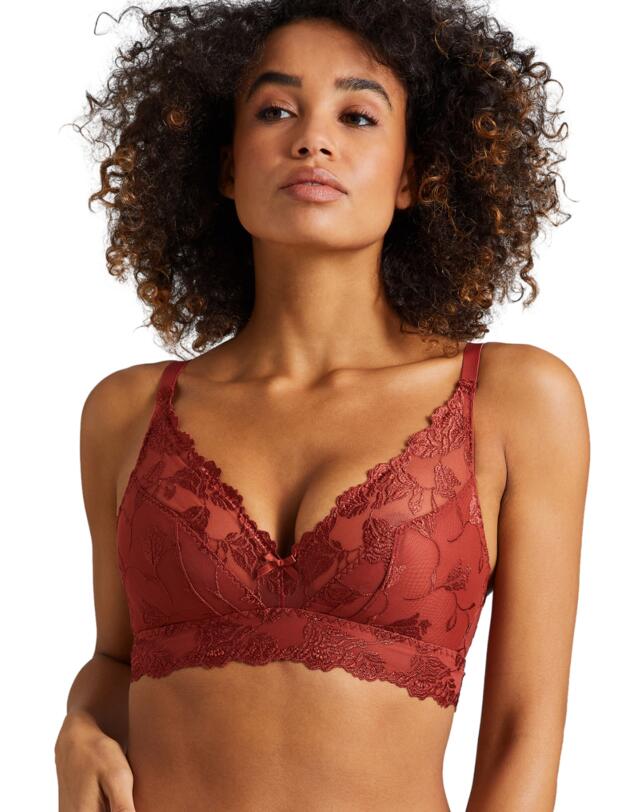 Aubade Softessence Triangle Bra Terracotta