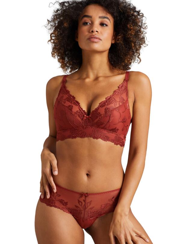 Aubade Softessence Triangle Bra Terracotta