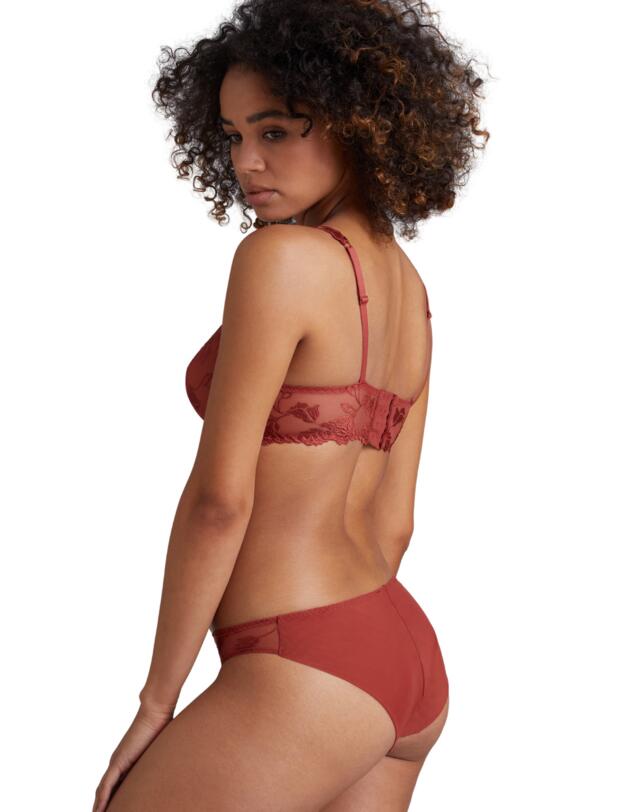  Aubade Softessence Plunge Bra Terracotta