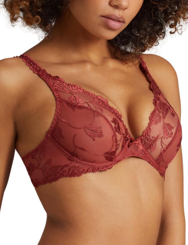  Aubade Softessence Plunge Bra Terracotta