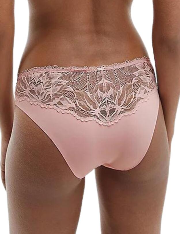  Calvin Klein Seductive Comfort Lotus Brief  Pink Shell 