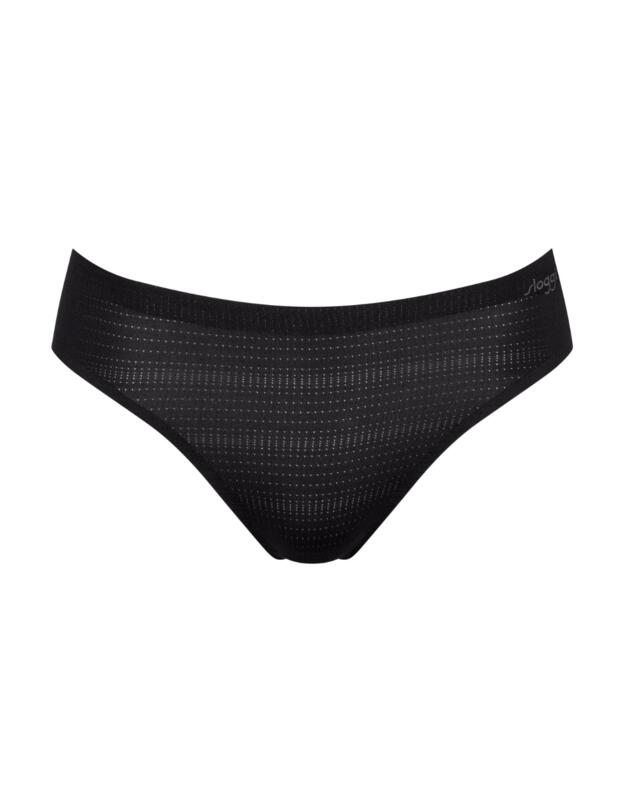 Sloggi Zero +Motion Ultra High Leg 2 Pack Black 