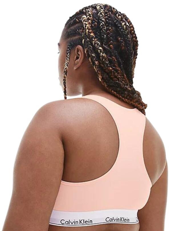 Calvin Klein Modern Cotton Plus Bralette Peach Melba